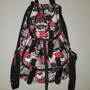 RARE Collector's item Harley Quinn mini backpack